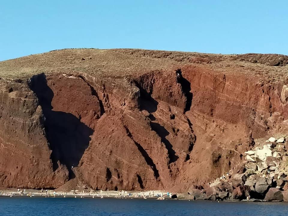 Rodothea And Adams On The Beach, Santorini Монолитос Екстериор снимка