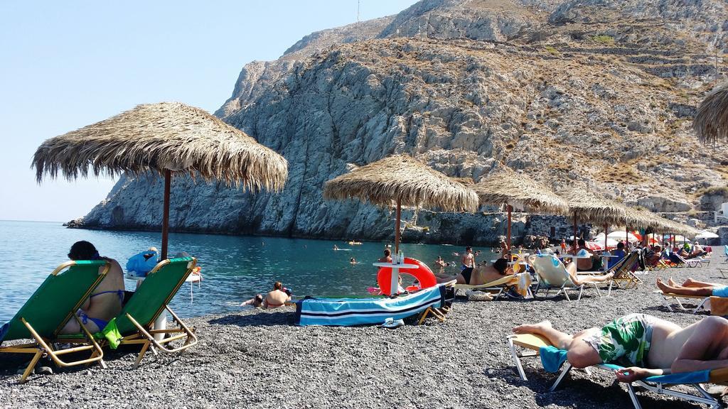 Rodothea And Adams On The Beach, Santorini Монолитос Екстериор снимка